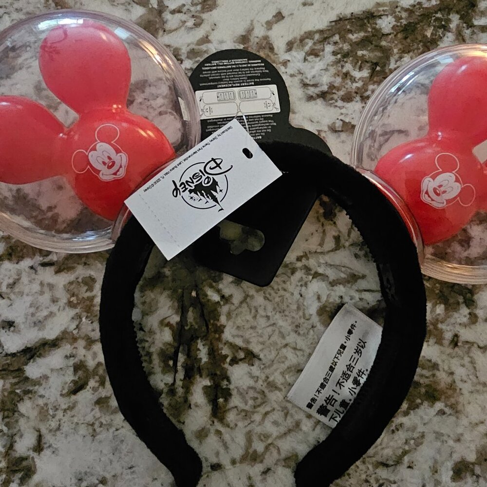 Light up Balloon Mickey ears
